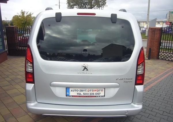Peugeot Partner cena 48800 przebieg: 95000, rok produkcji 2016 z Opole małe 232